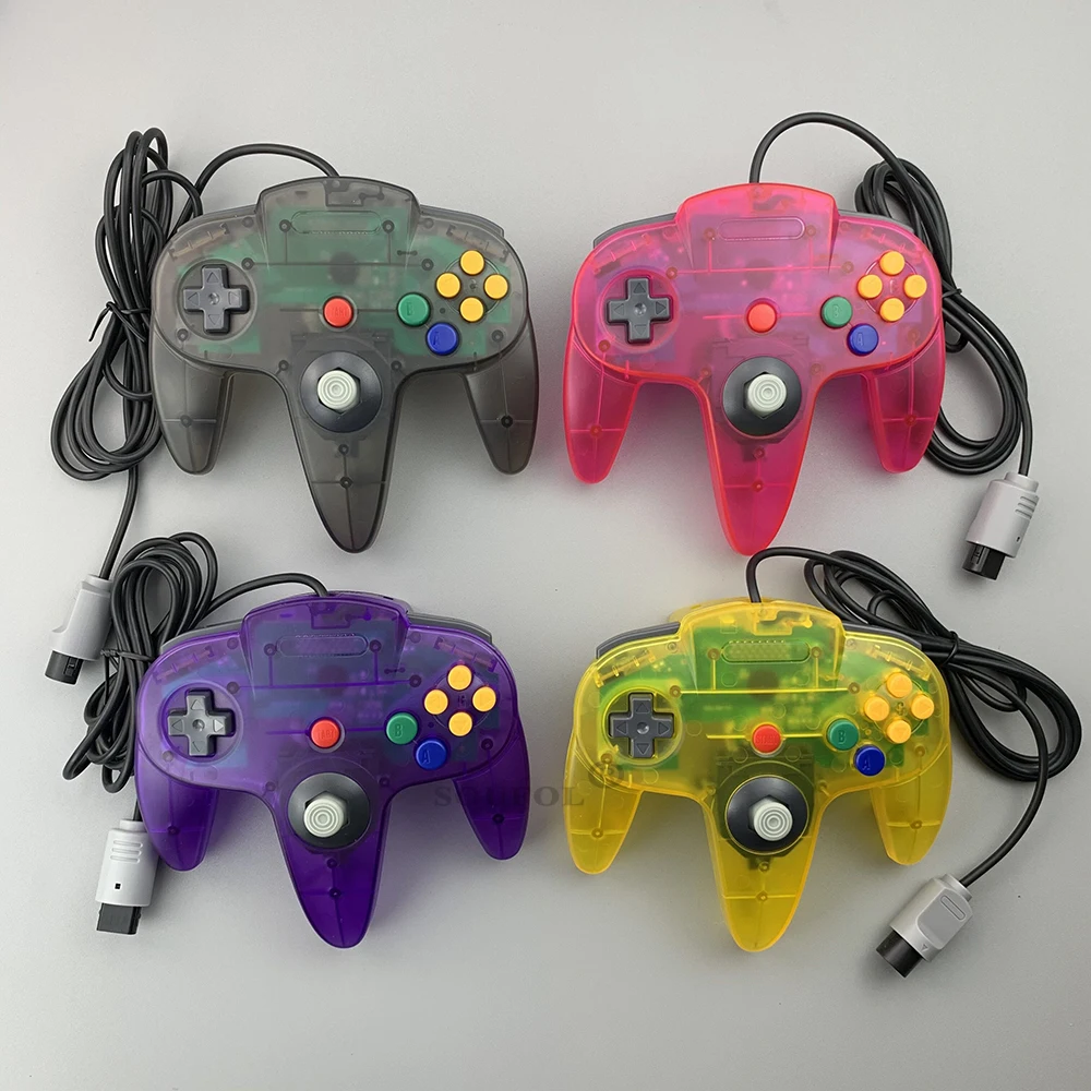 Retro Game Controller Usb - Gamepad com fio para ns 64