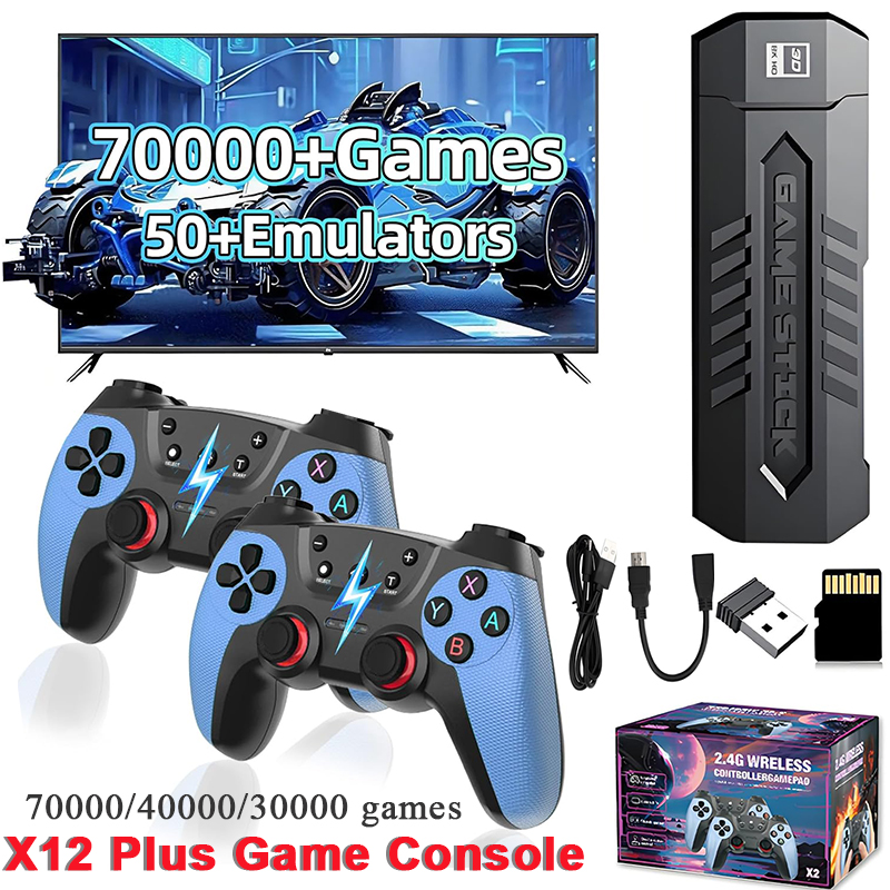 Retro Game Controller Usb - Controle Retro X2 com 128GB e