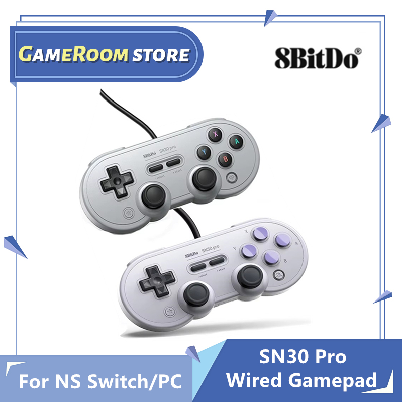 Retro Game Controller Usb - 1 ou 2 peças 8bitdo sn30