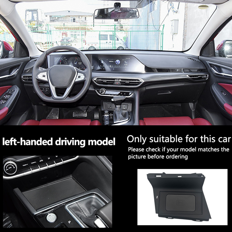 Wireless Phone Charger Pad - Carregador Sem Fio para Carro Changan