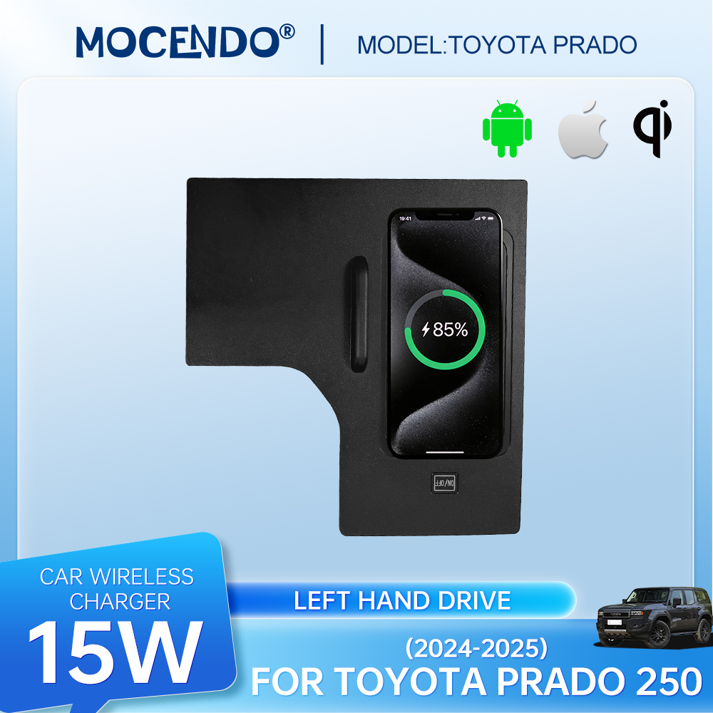 Wireless Phone Charger Pad - Carregador Sem Fio Mocendo para Toyota