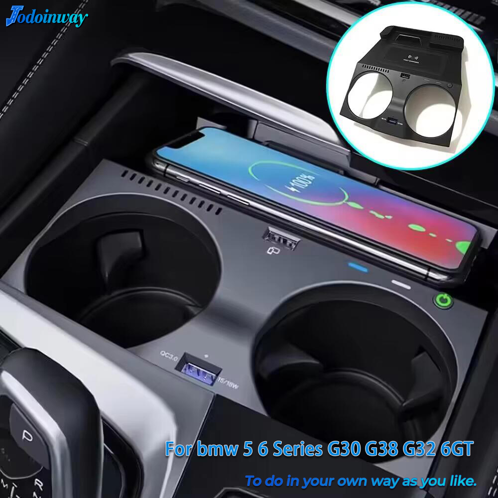 Wireless Phone Charger Pad - Suporte para Telefone de Carro com