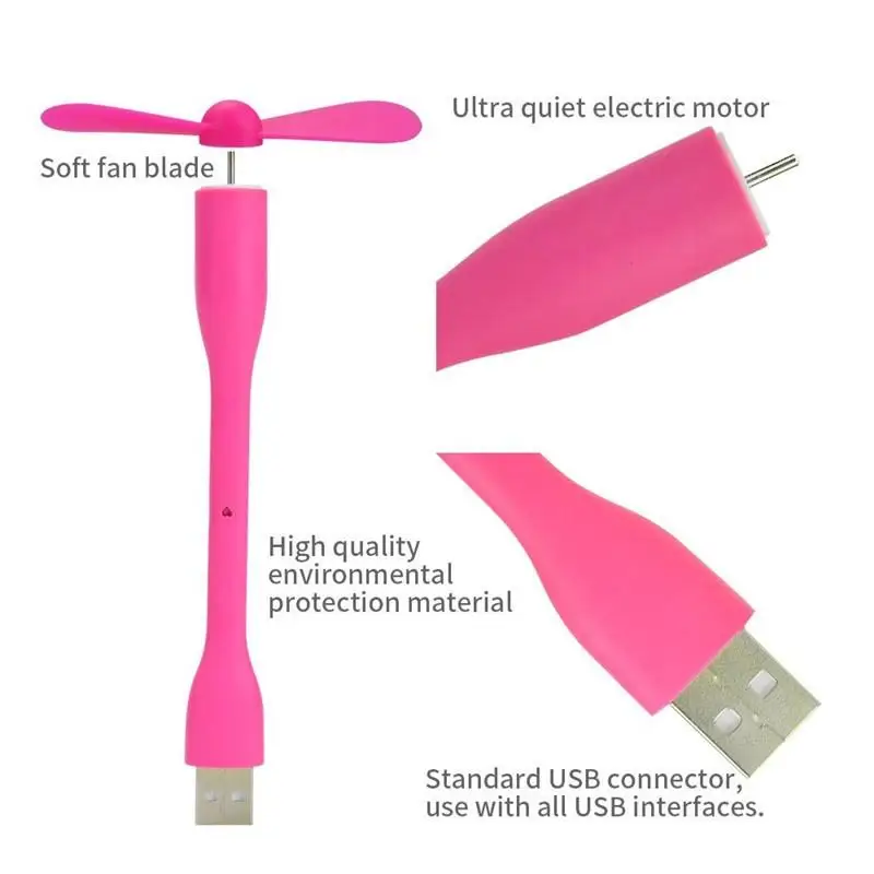 Electronics Gadgets Sale - Portátil flexível Mini ventilador USB, Gadget