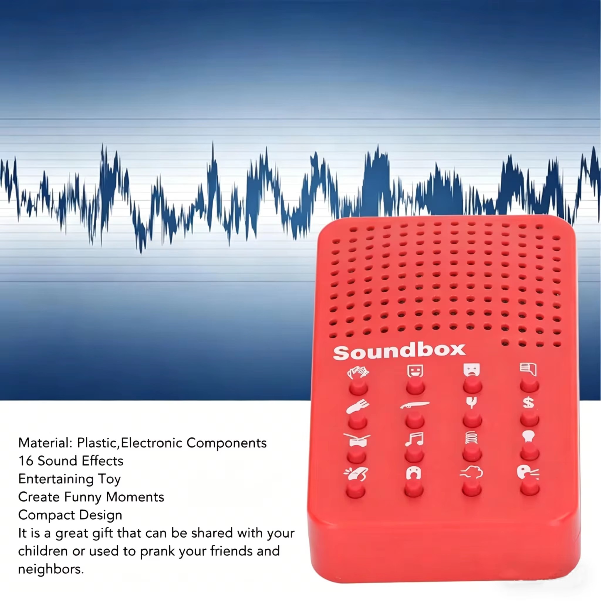 Electronics Gadgets To Gift - Máquina de Som Compacta e Divertida
