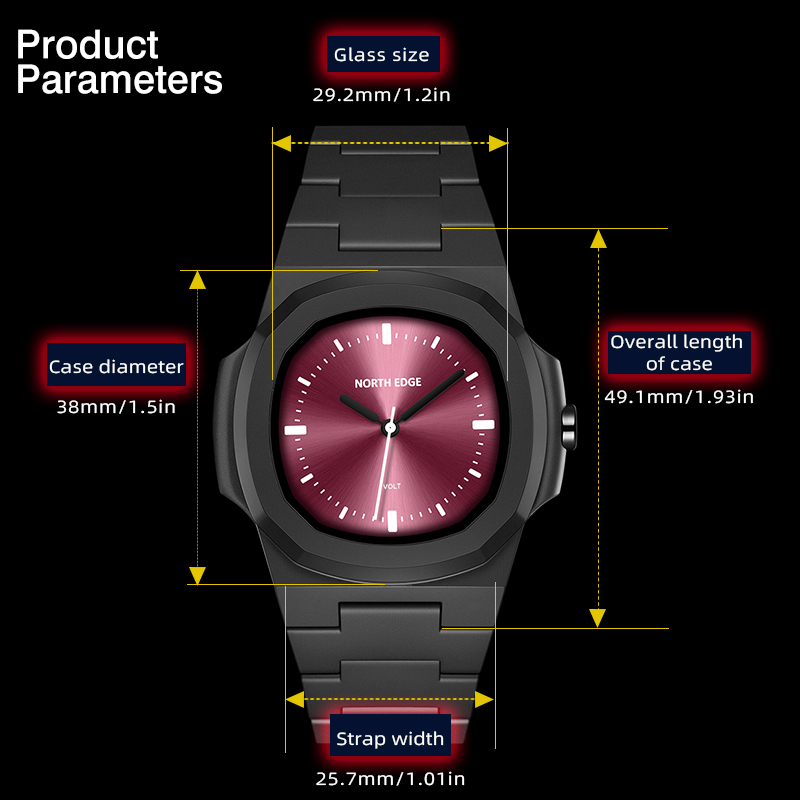 North edge relógio para homem  - Electronic Gift avaliação e preço