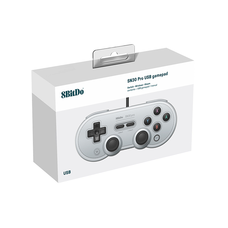 1 ou 2 peças 8bitdo sn30 pro g - Retro Game Controller Usb avaliação e preço