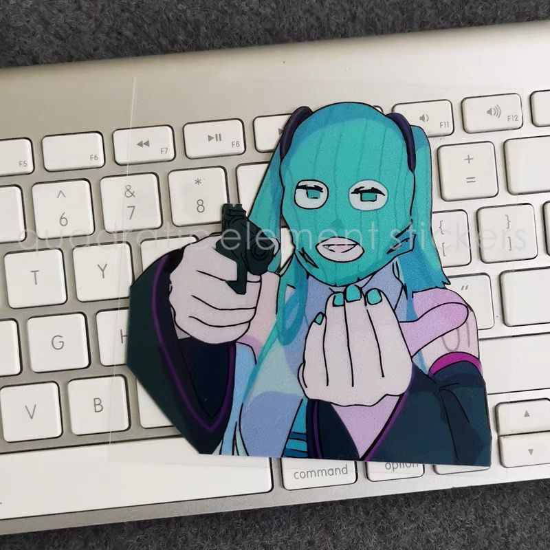 Adesivo de Moto Miku à Prova d - Electronic Gift avaliação e preço