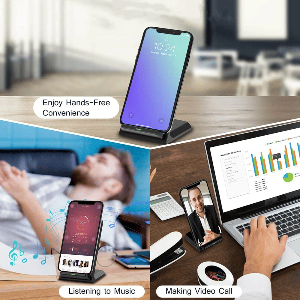 Carregador Rápido Sem Fio Qi,  - Wireless Phone Charger Pad avaliação e preço