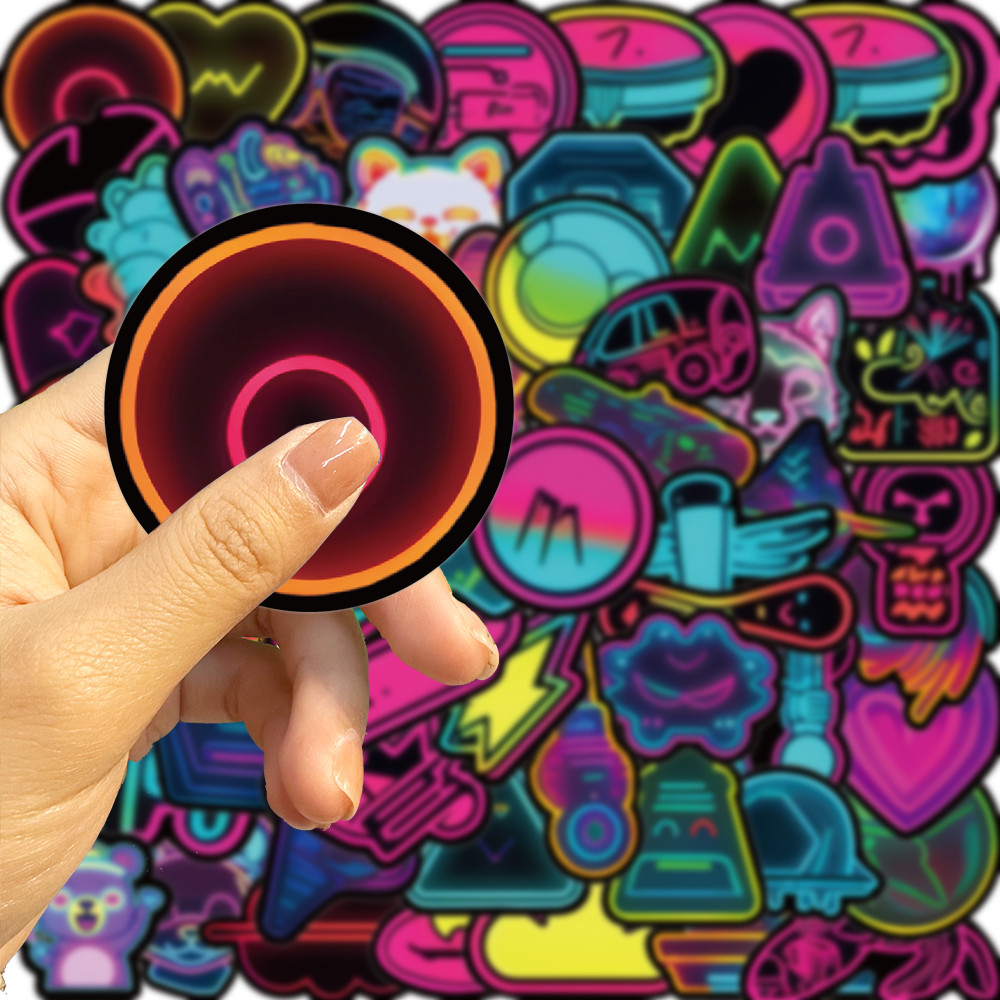 Adesivos estilo neon de 60 peç - Electronics Gadgets Store avaliação e preço