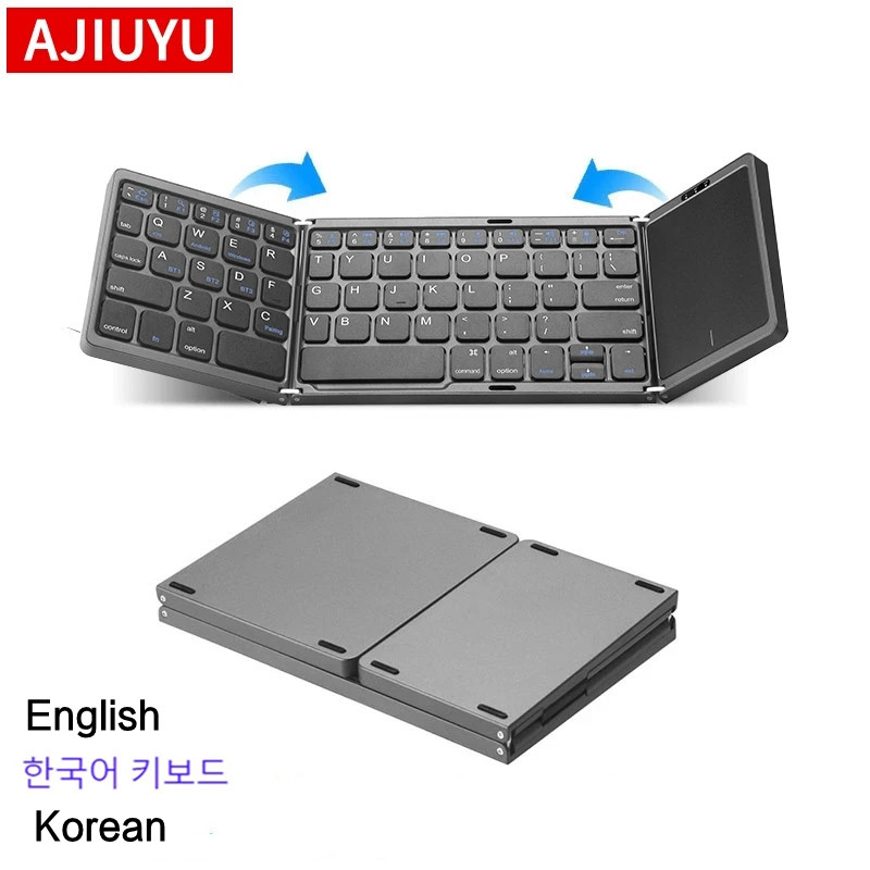 Inglês coreano mini teclado do - Wireless Keyboard Mini avaliação e preço